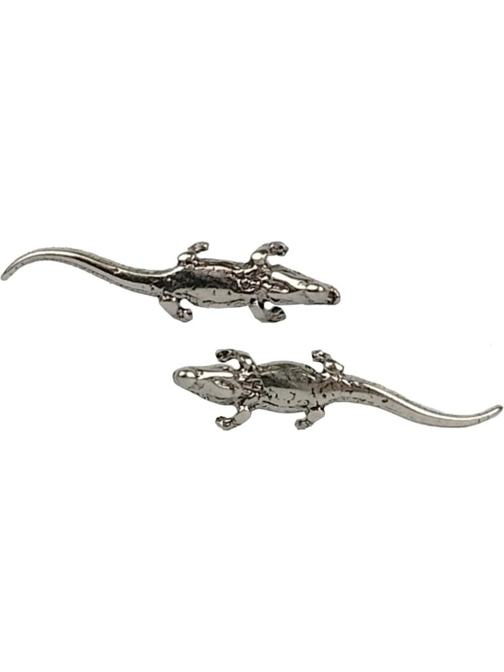 Sterling Silver Animal Stud Earrings with Butterfly Backs - Cute & Stylish
